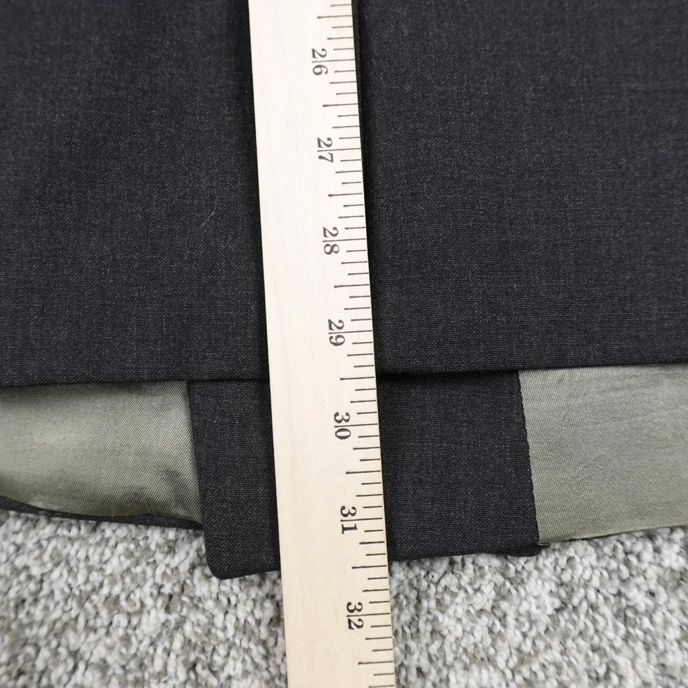 VTG Givenchy Monsieur Jacket Mens 46 Gray Wool Sport Coat Blazer Union‎ Made USA